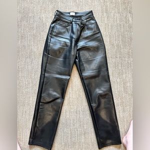 Wilfred faux leather pant